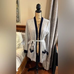 J Crew Long Cashmere Sweater w/Belt - Size M